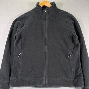 REI‎ Co-op Women's Full Zip Fleece Jacket Outdoor Activewear Gray Size L